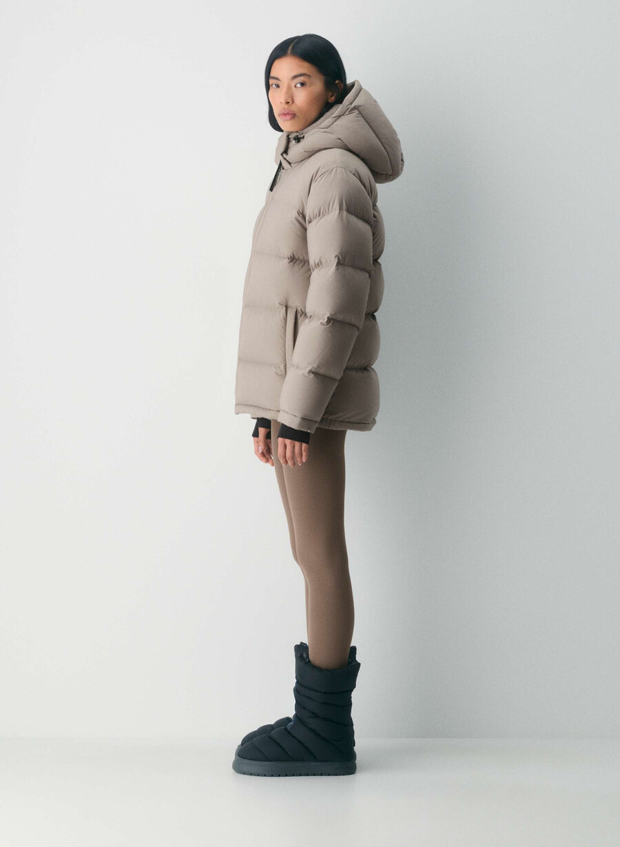 super puff climatte moderne taupe