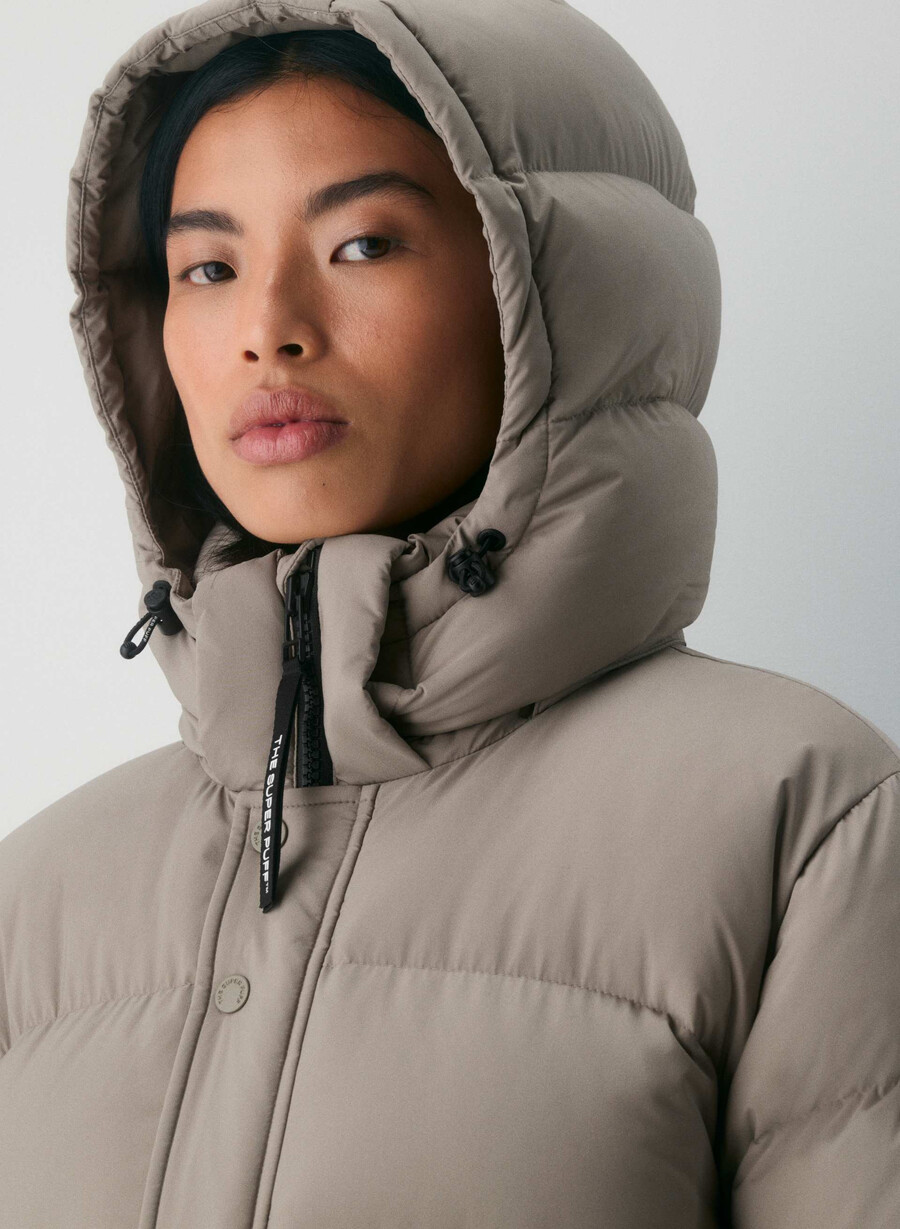 super puff climatte moderne taupe