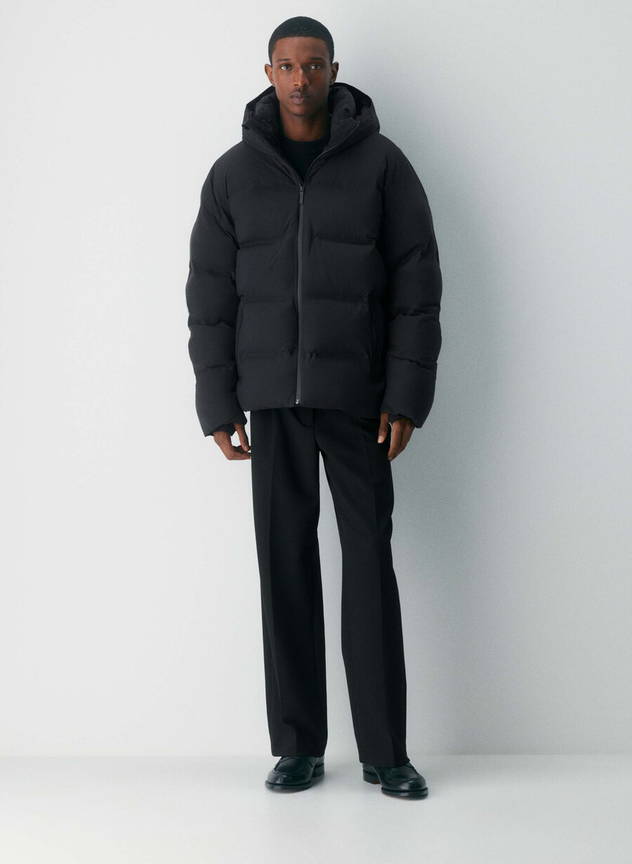 super puff₂o herrejakke – rainstop svart