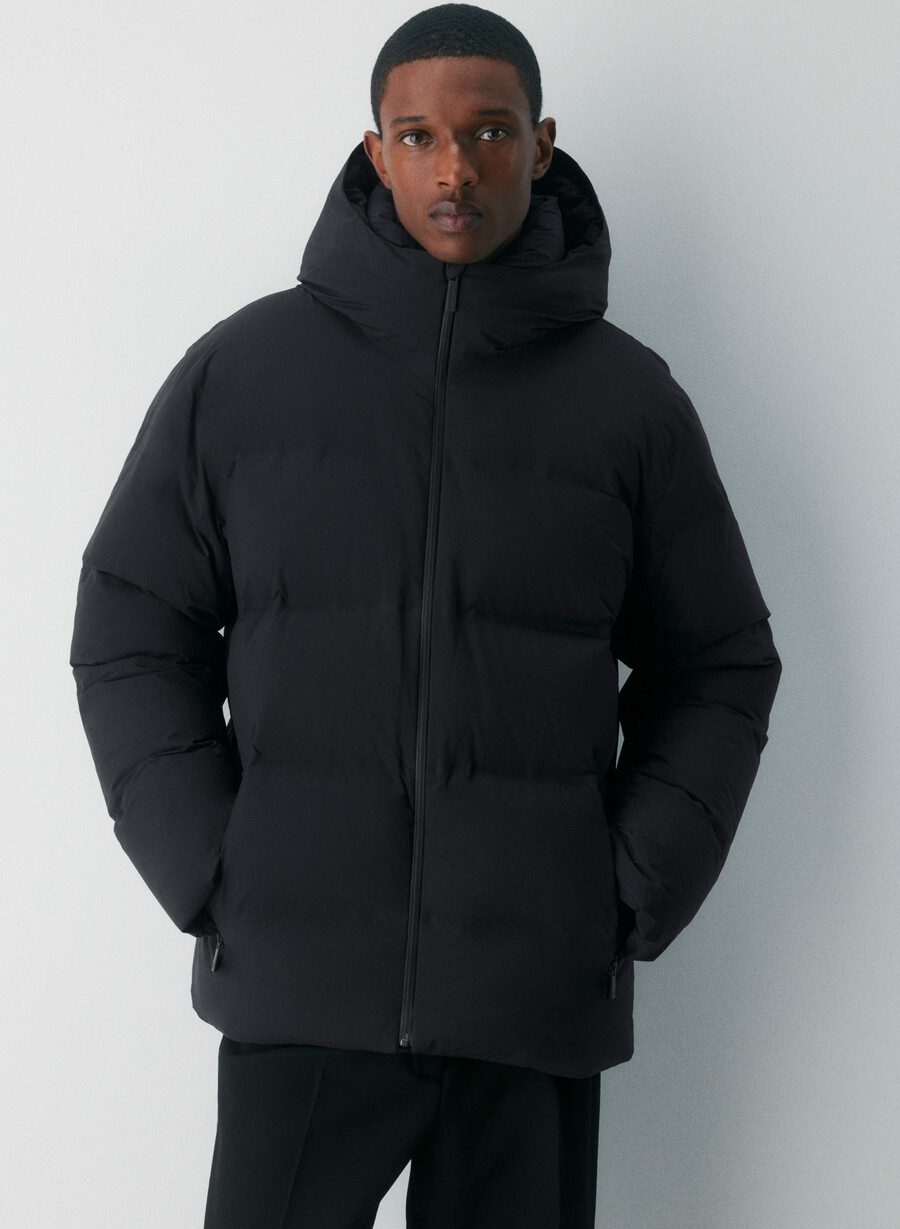 super puff₂o herrejakke – rainstop svart
