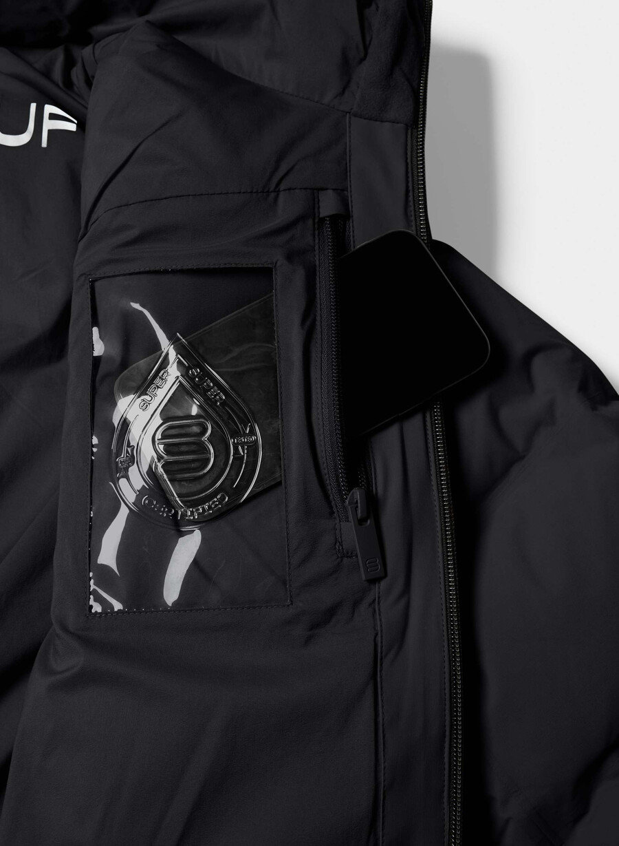 super puff₂o herrejakke – rainstop svart