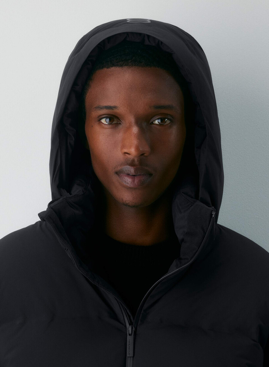 super puff₂o herrejakke – rainstop svart