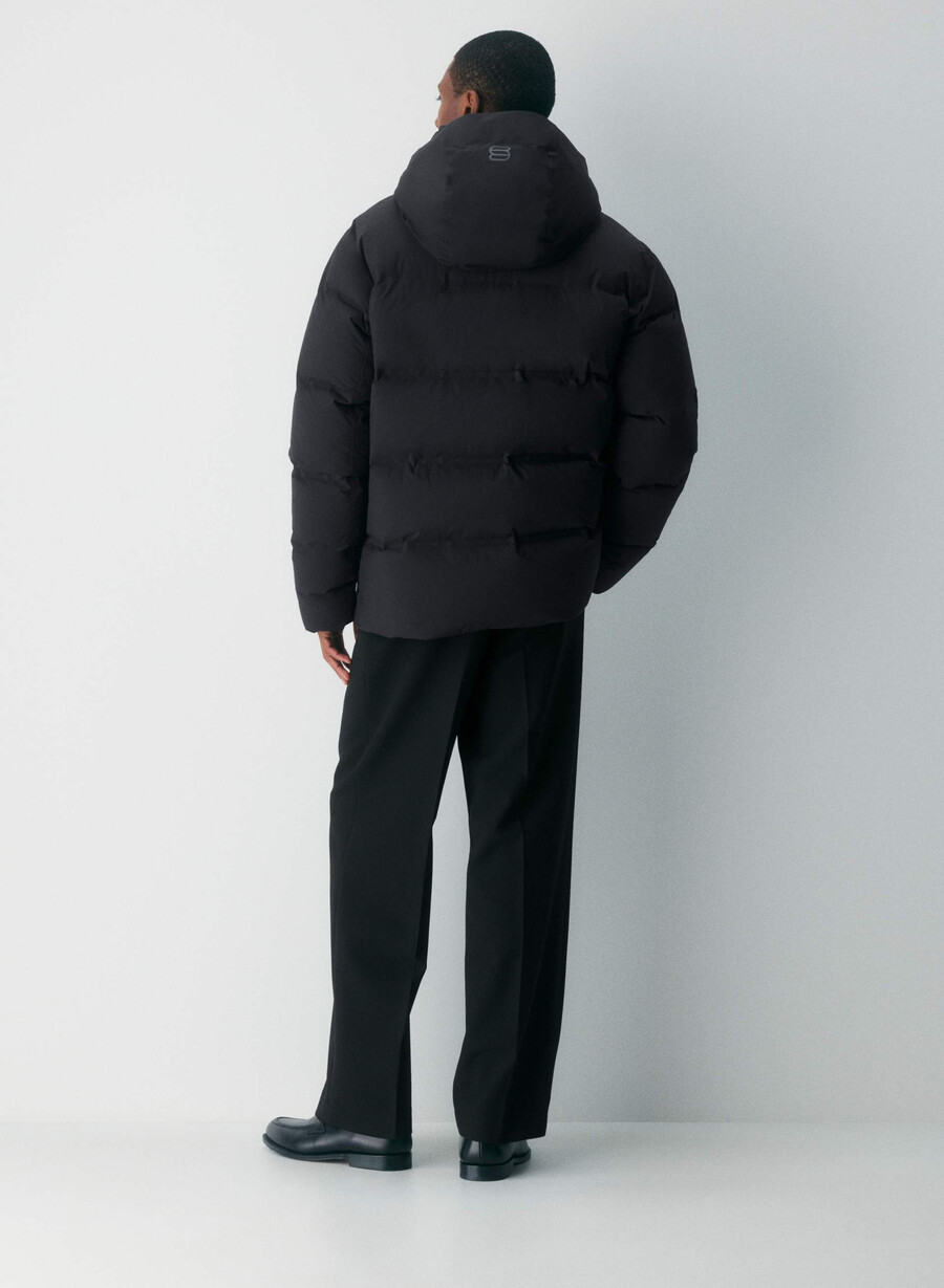 super puff₂o herrejakke – rainstop svart