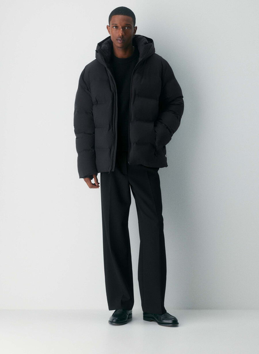 super puff₂o herrejakke – rainstop svart