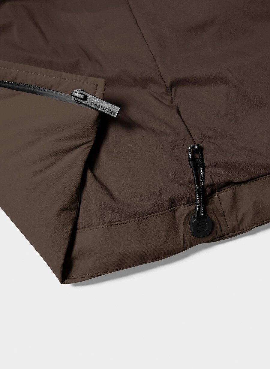 super puff₂o herre – rainstop mokkabrun
