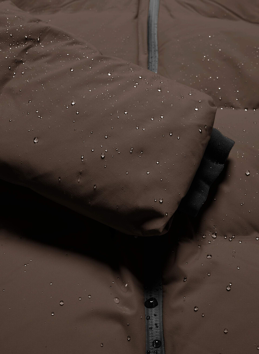 super puff₂o herre – rainstop mokkabrun