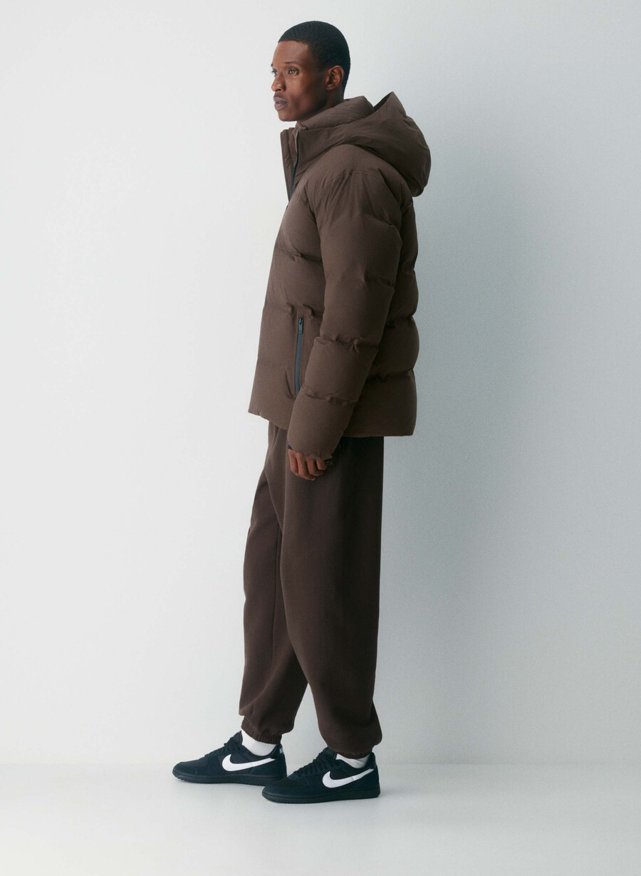super puff₂o herre – rainstop mokkabrun