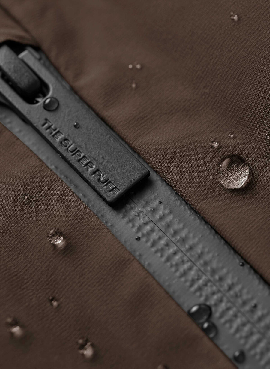 super puff₂o herre – rainstop mokkabrun