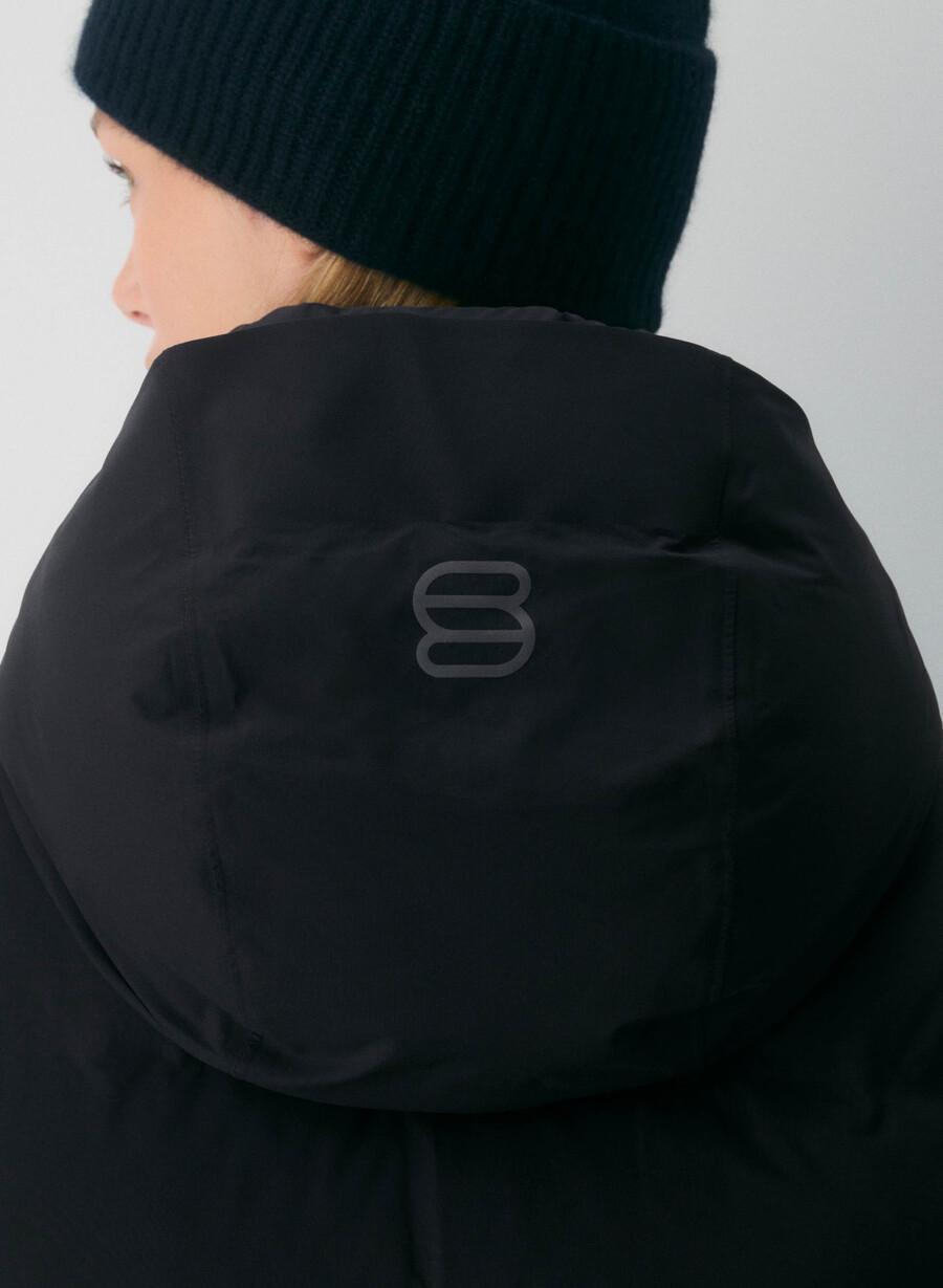 super puff₂o shorty – rainstop svart