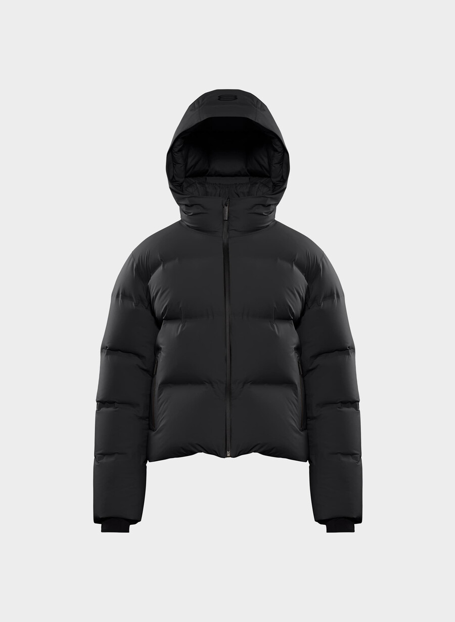 super puff₂o shorty – rainstop svart