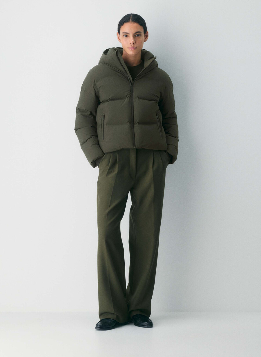 super puff₂o shorty – rainstop flintgrØnn