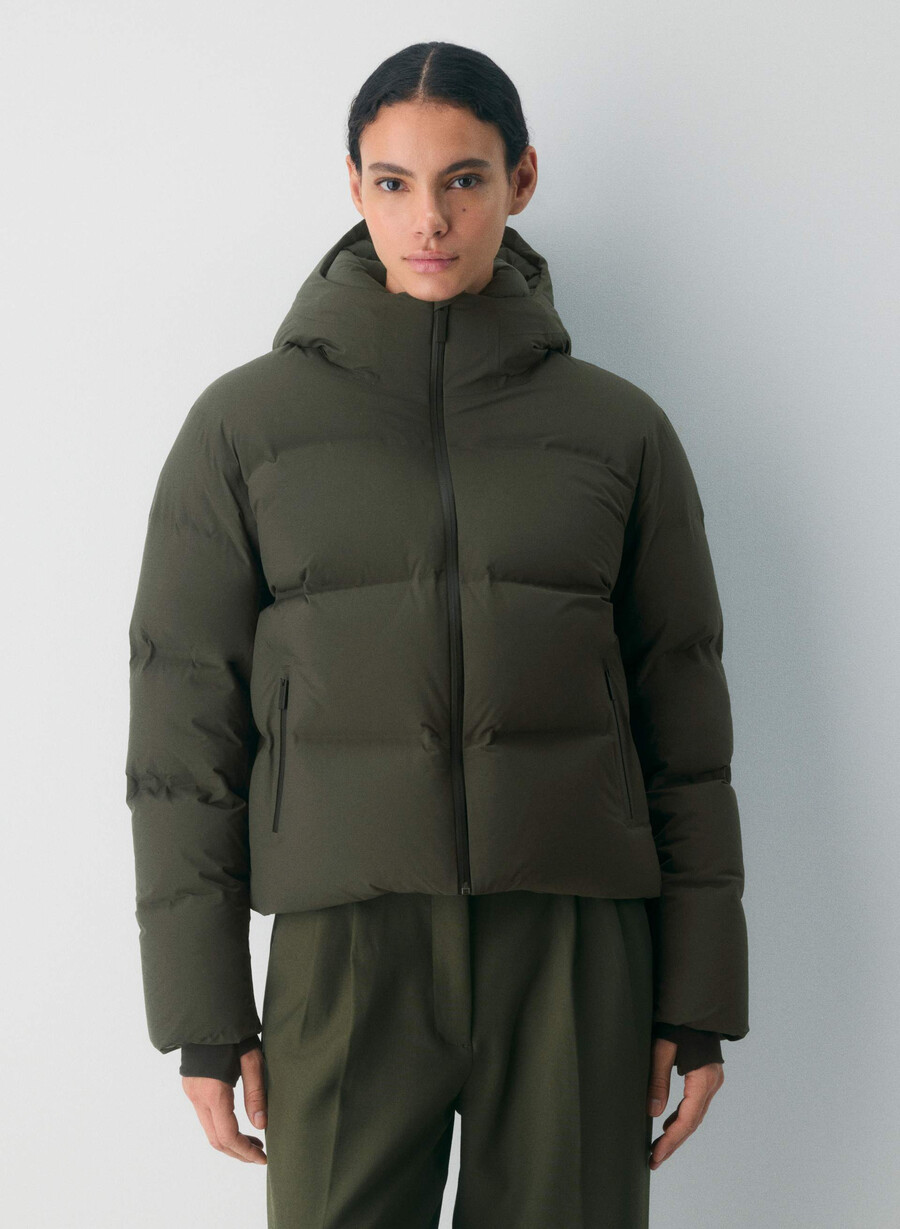 super puff₂o shorty – rainstop flintgrØnn