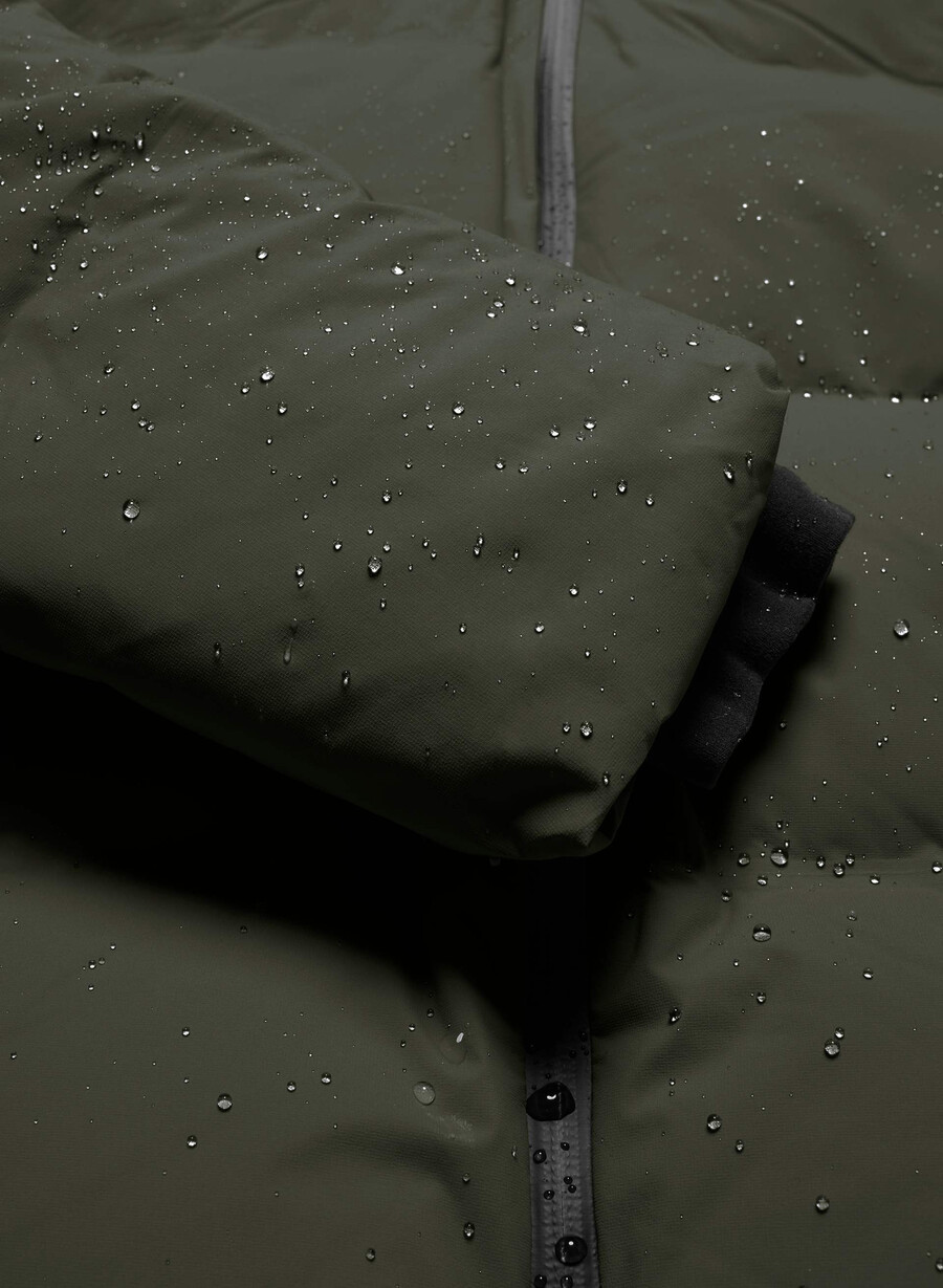 super puff₂o shorty – rainstop flintgrØnn