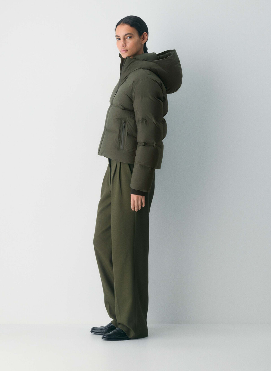 super puff₂o shorty – rainstop flintgrØnn