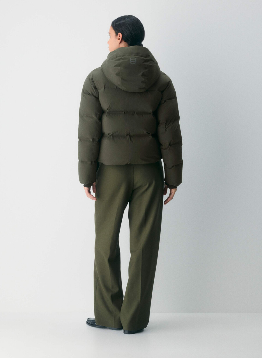 super puff₂o shorty – rainstop flintgrØnn