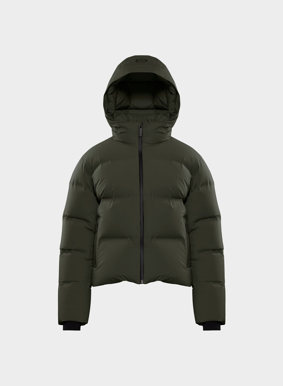 super puff₂o shorty – rainstop flintgrØnn