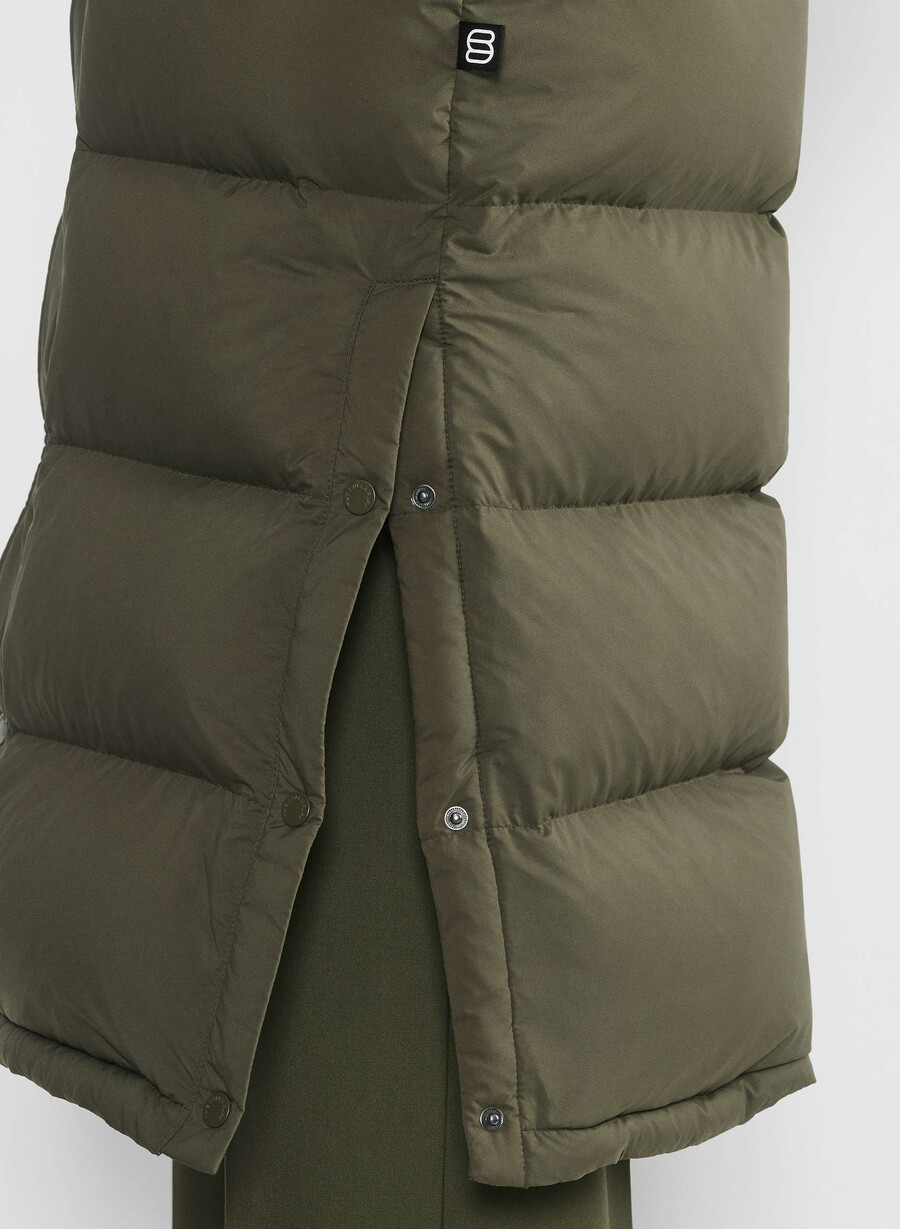 the super puff lang - climatte mØrk oliven