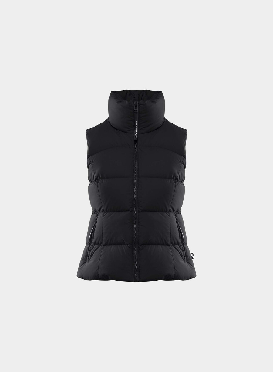 supersnug puff-vesten – climatte svart