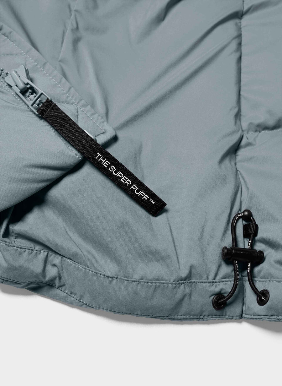 supersnug puff-vesten – climatte slab blÅ