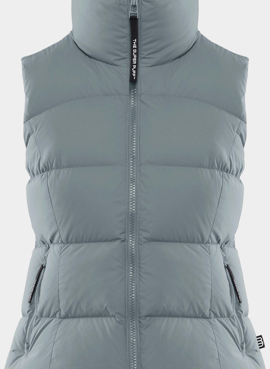 supersnug puff-vesten – climatte slab blÅ