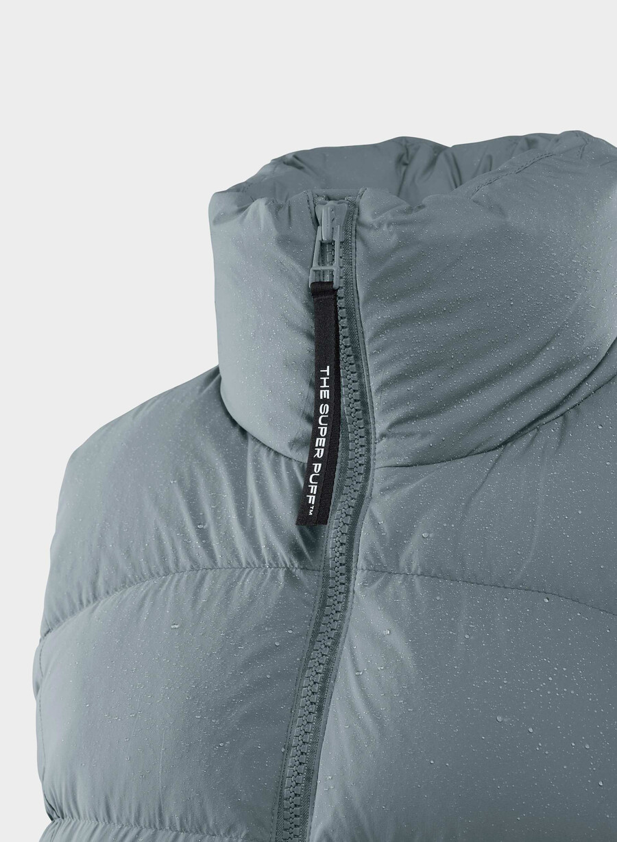 supersnug puff-vesten – climatte slab blÅ