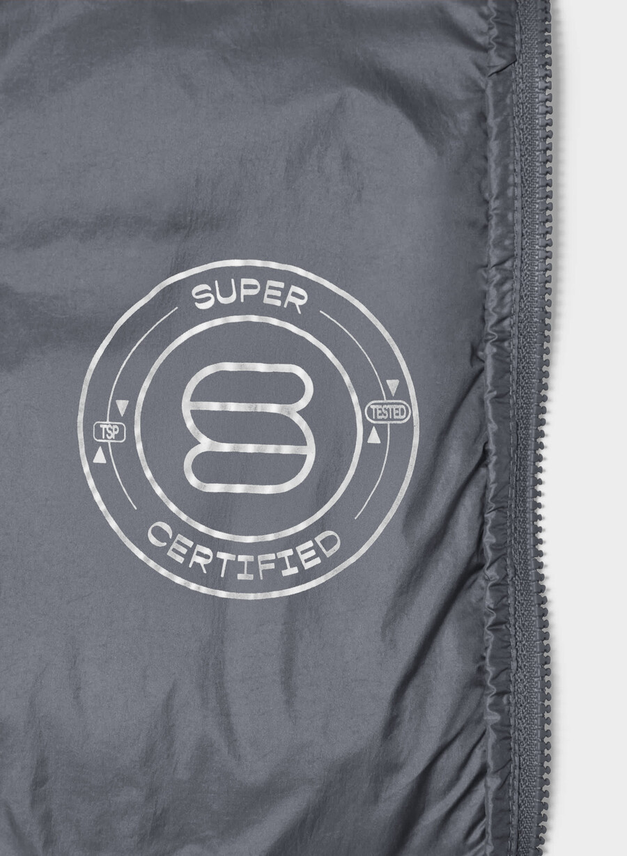 superstuff puff-vesten – lite shine vintage navy