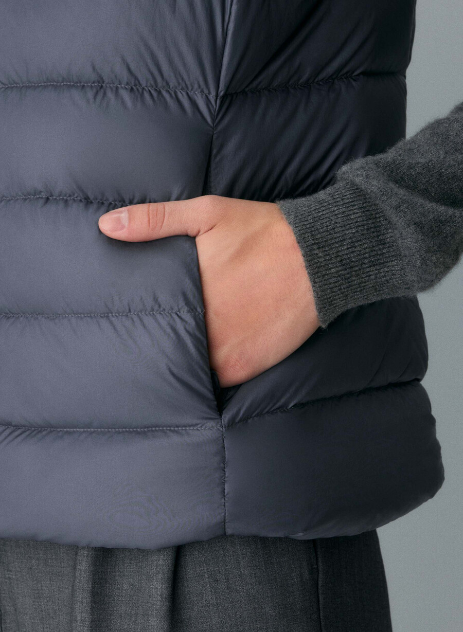 superstuff puff-vesten – lite shine vintage navy