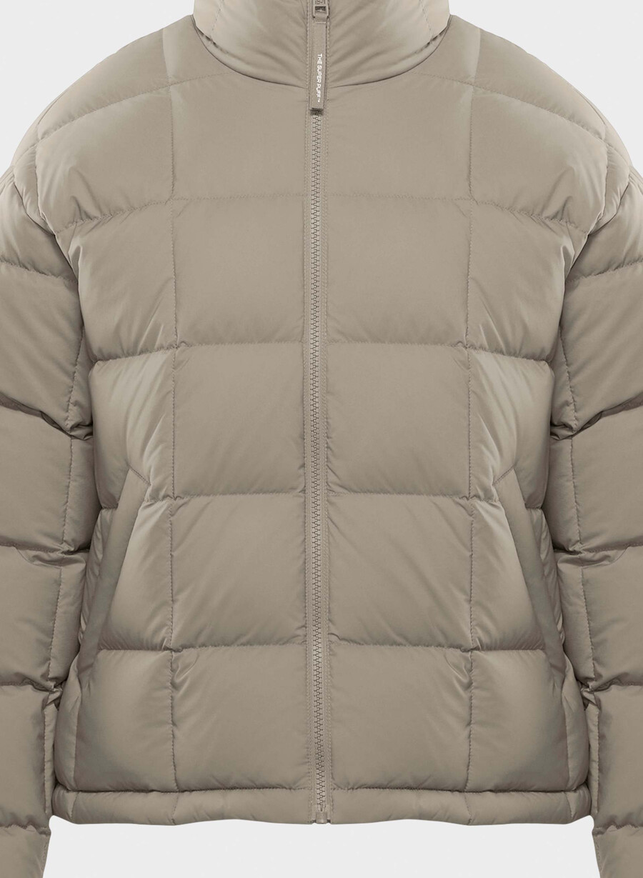 superpop puff - climatte modern taupe