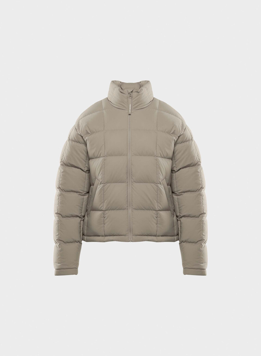superpop puff - climatte modern taupe