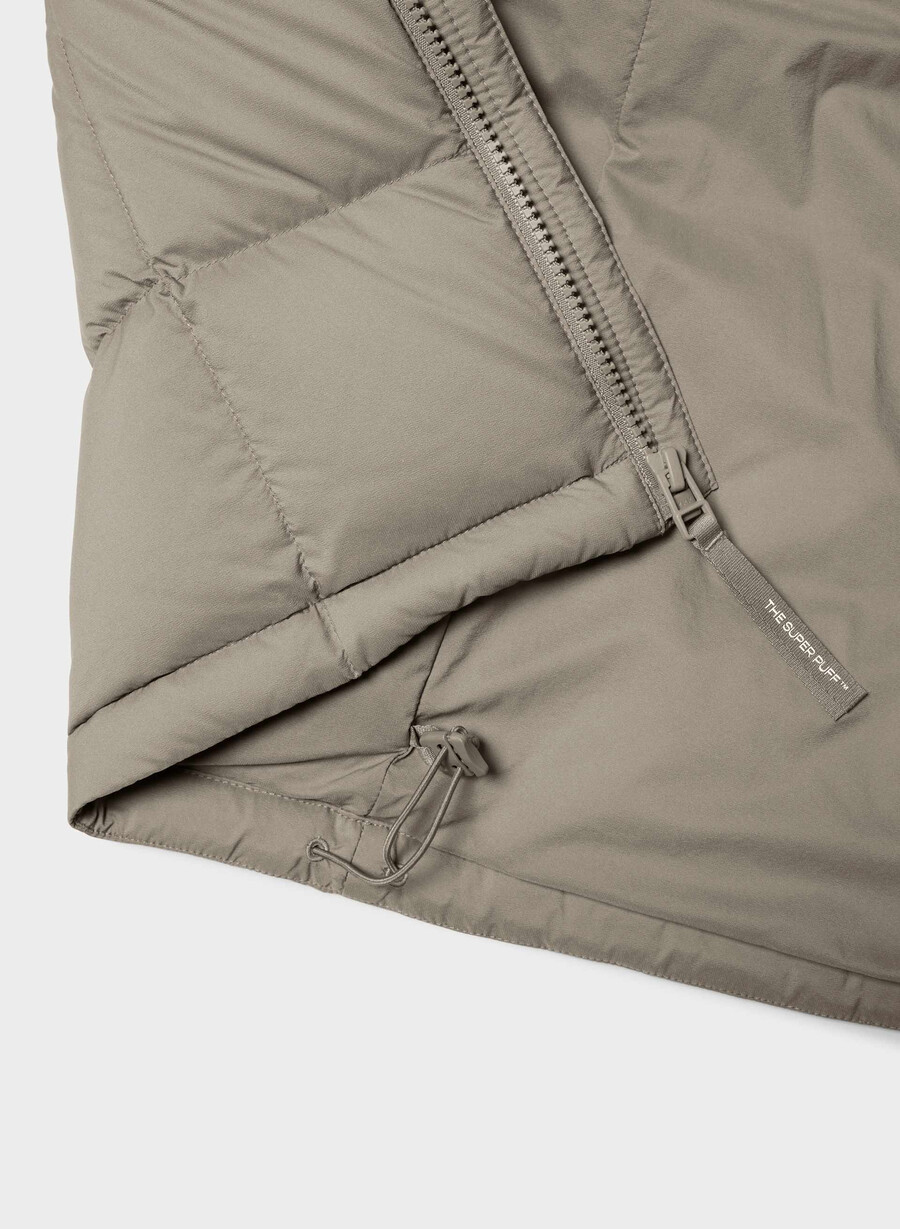 superpop puff - climatte modern taupe