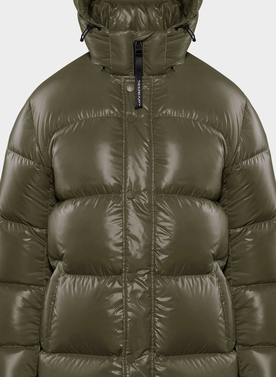 the super puff mellom - høyglans mØrk oliven