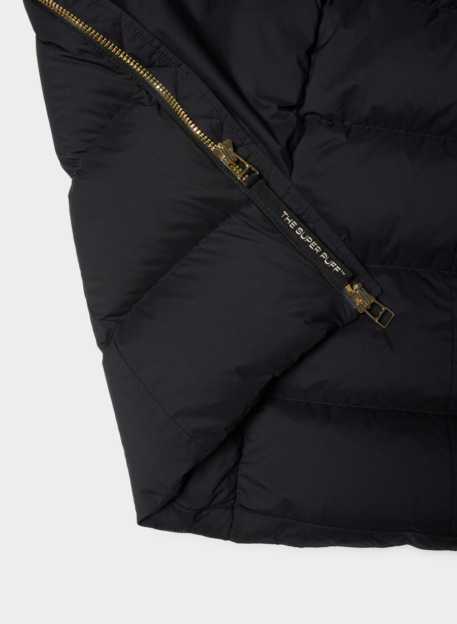 supersnug puff long - climatte svartskinnende gull