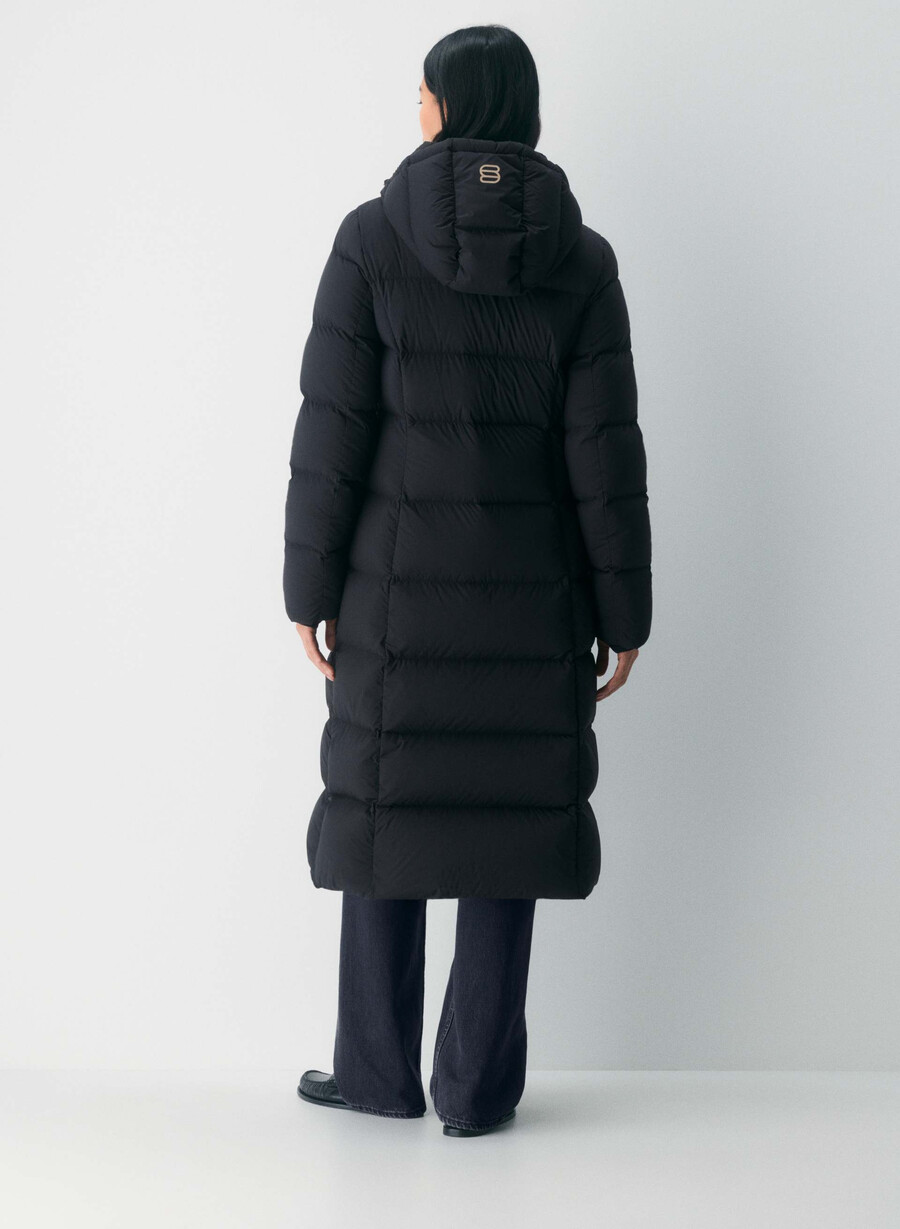 supersnug puff long - climatte svartskinnende gull
