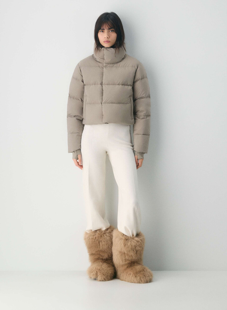 super après puff - climatte modern taupe