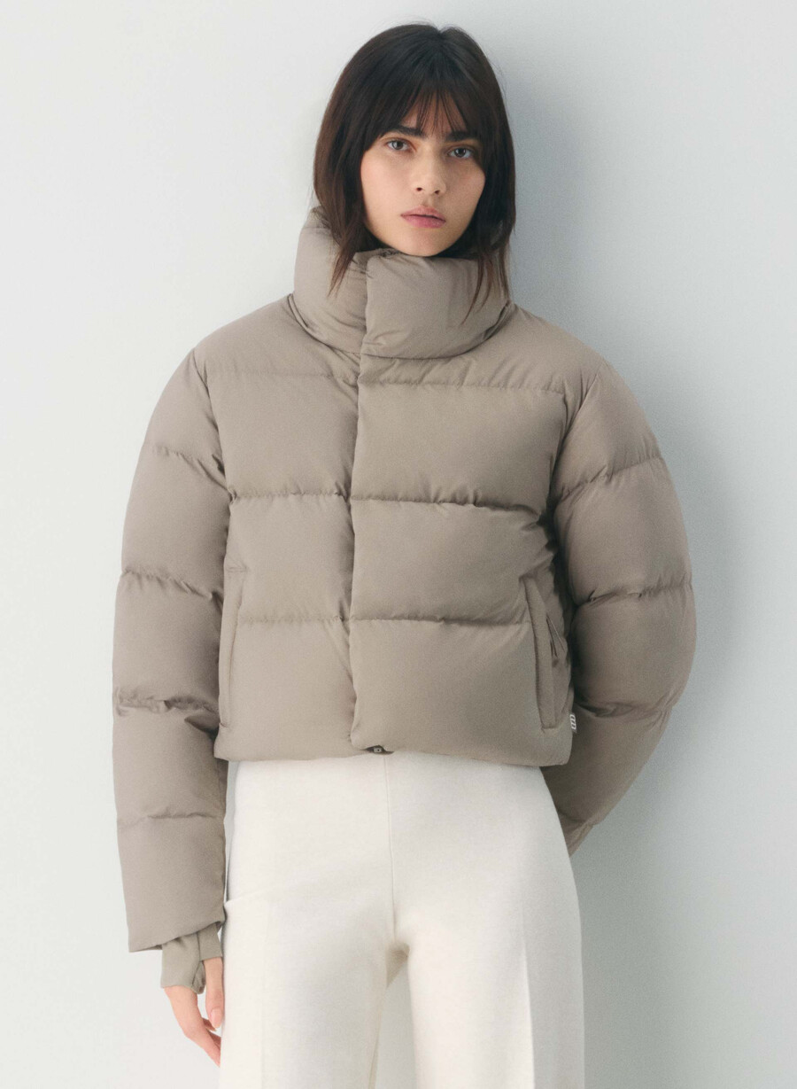 super après puff - climatte modern taupe