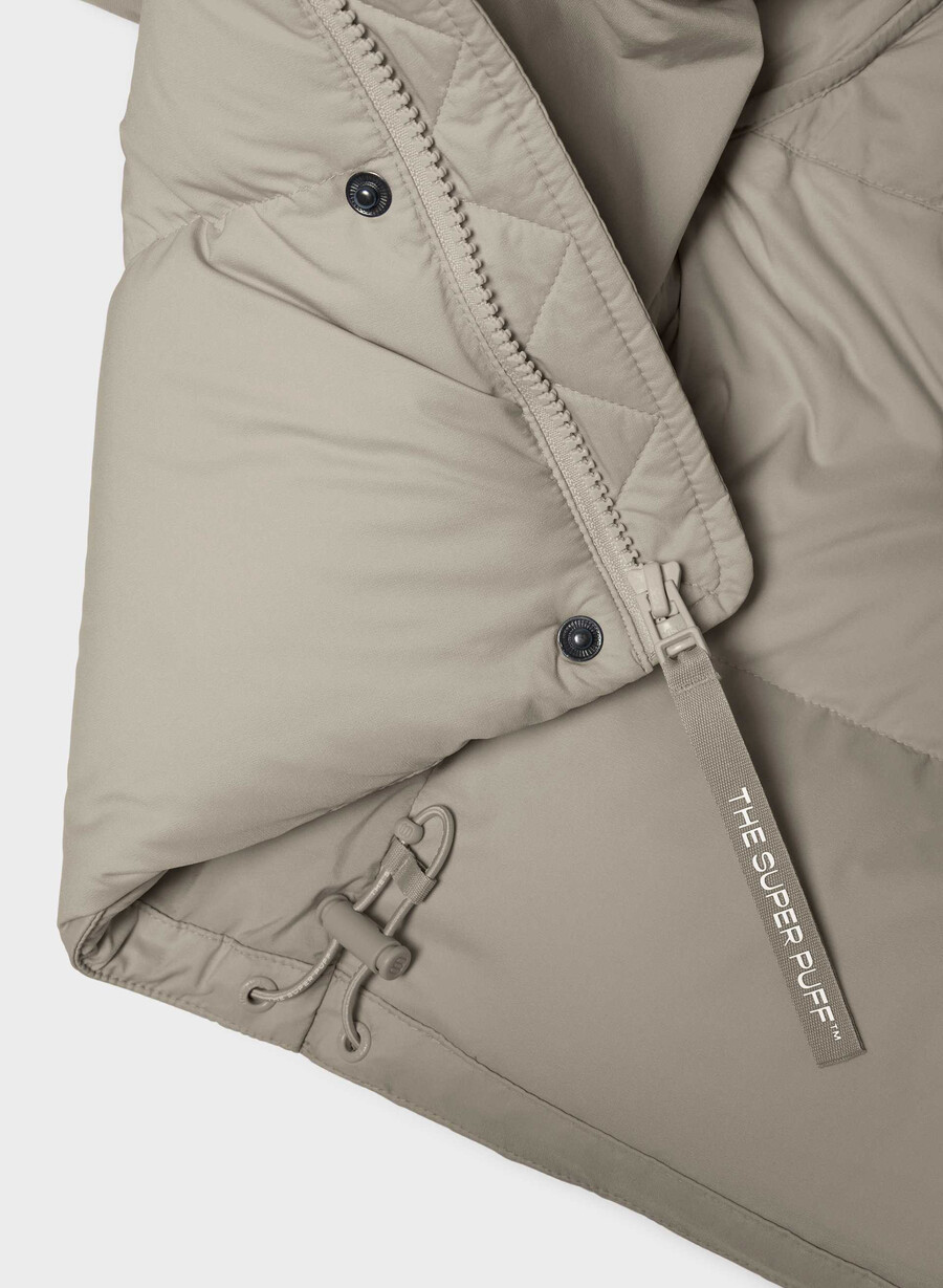 super après puff - climatte modern taupe