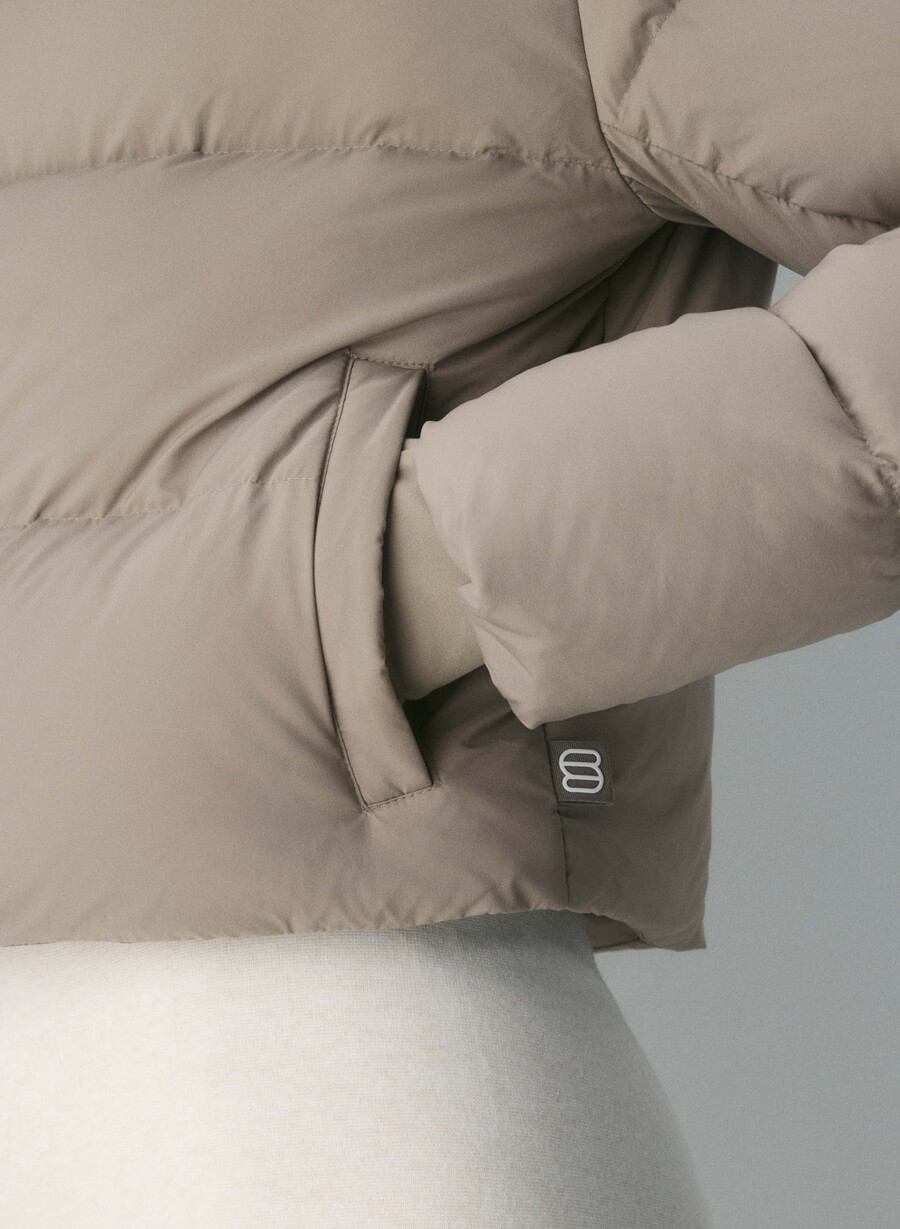 super après puff - climatte modern taupe