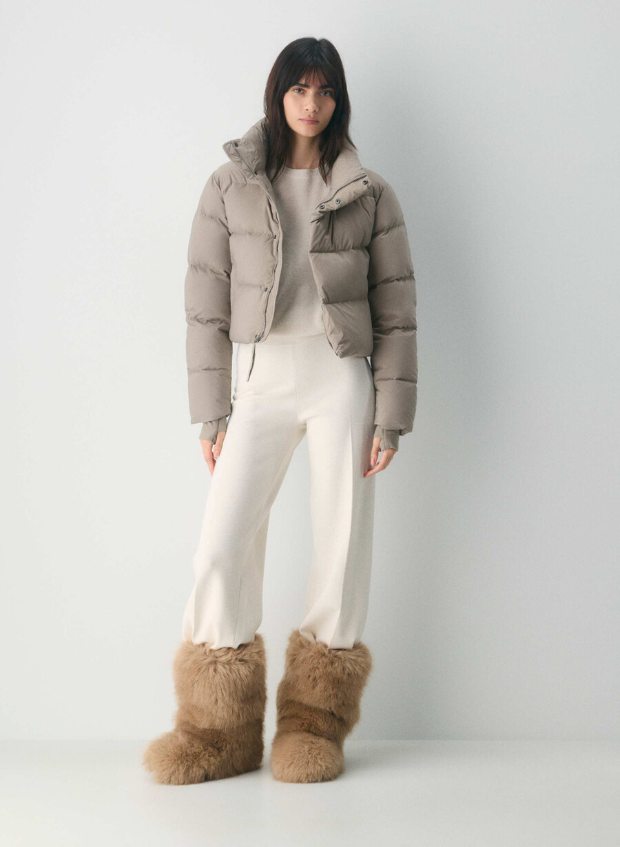 super après puff - climatte modern taupe