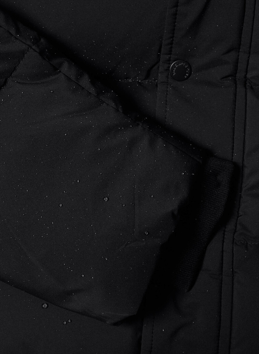 super chalet puff – climatte svartsvart