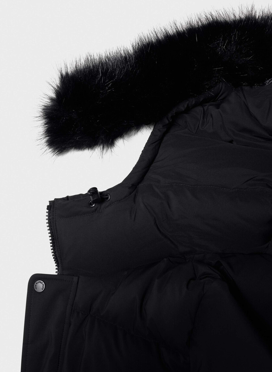 super chalet puff – climatte svartsvart