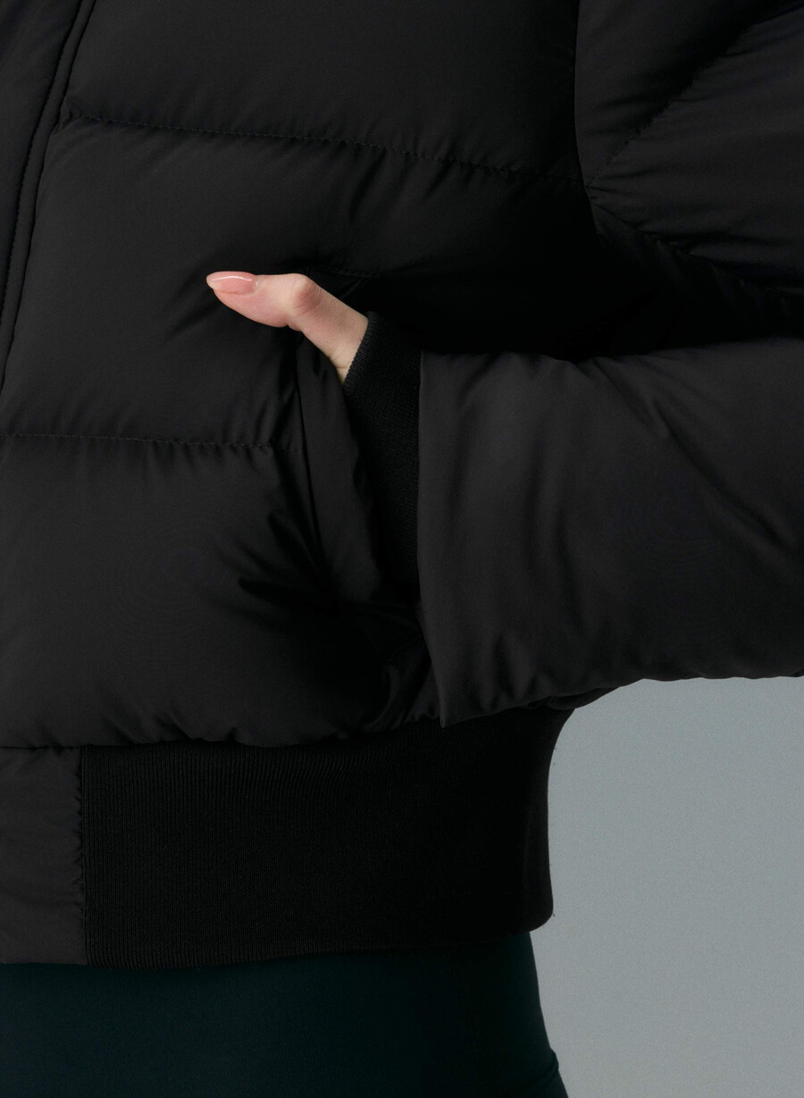 super chalet puff – climatte svartsvart