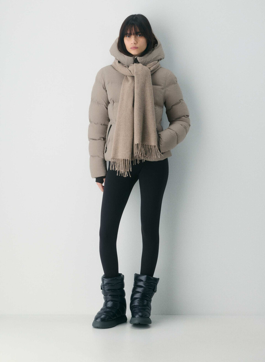 supersnug puff₂o – rainstop moderne taupe