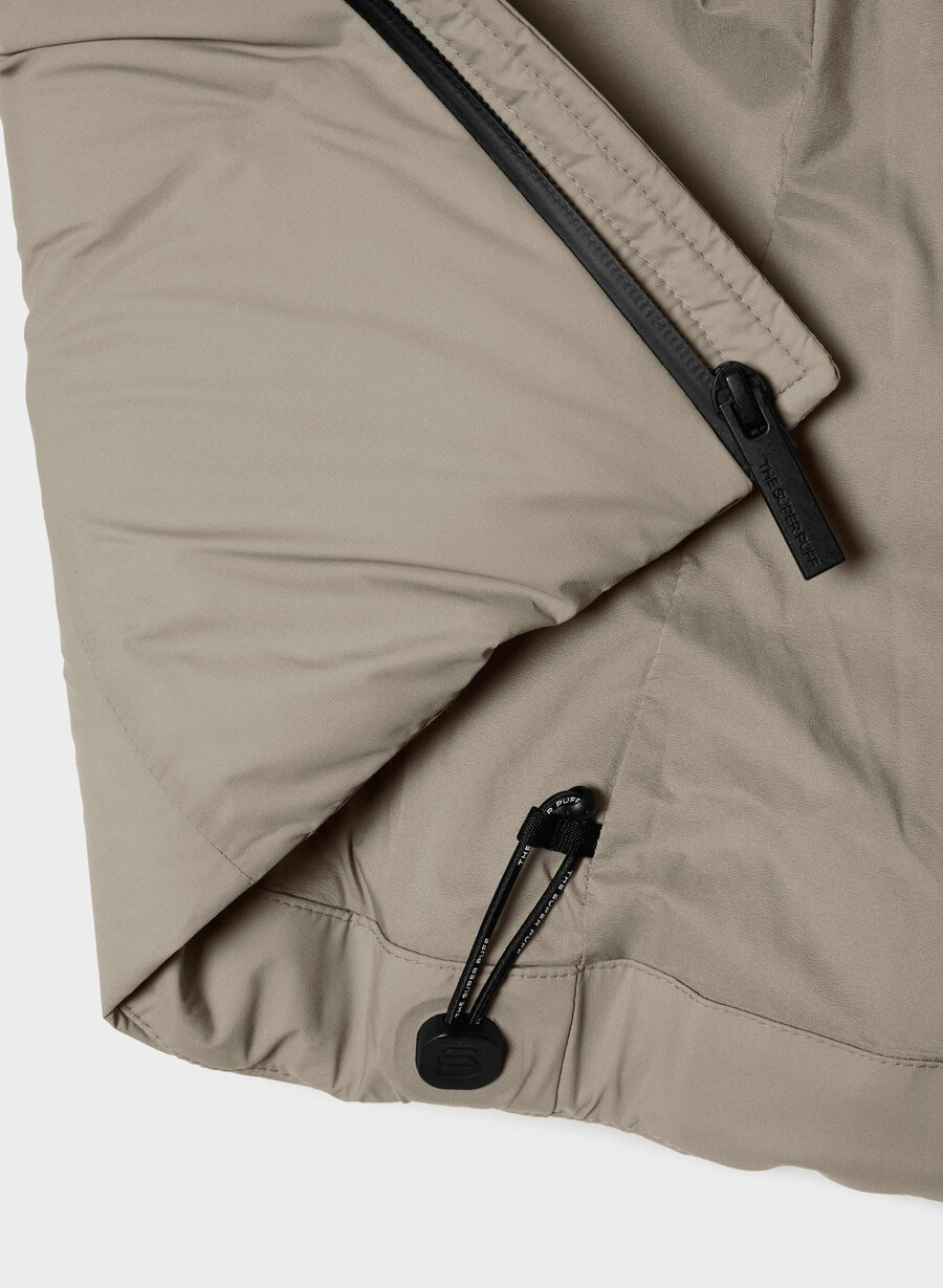 supersnug puff₂o – rainstop moderne taupe