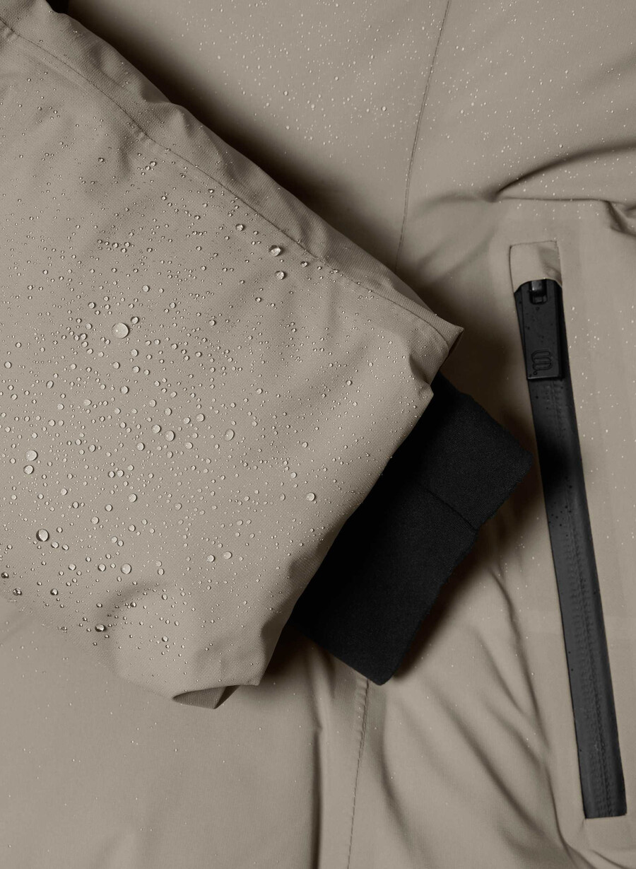 supersnug puff₂o – rainstop moderne taupe