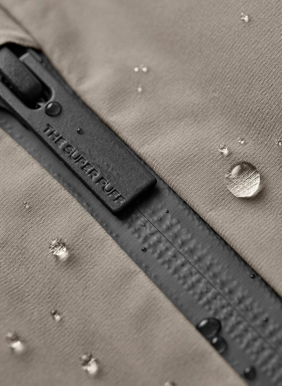 supersnug puff₂o – rainstop moderne taupe