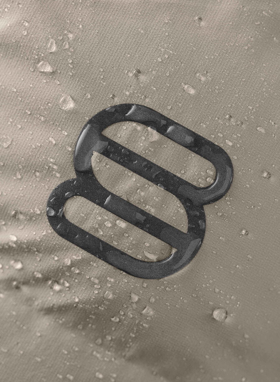 supersnug puff₂o – rainstop moderne taupe