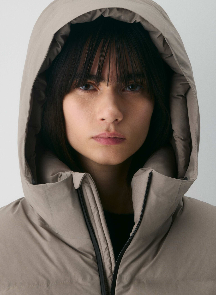 supersnug puff₂o – rainstop moderne taupe