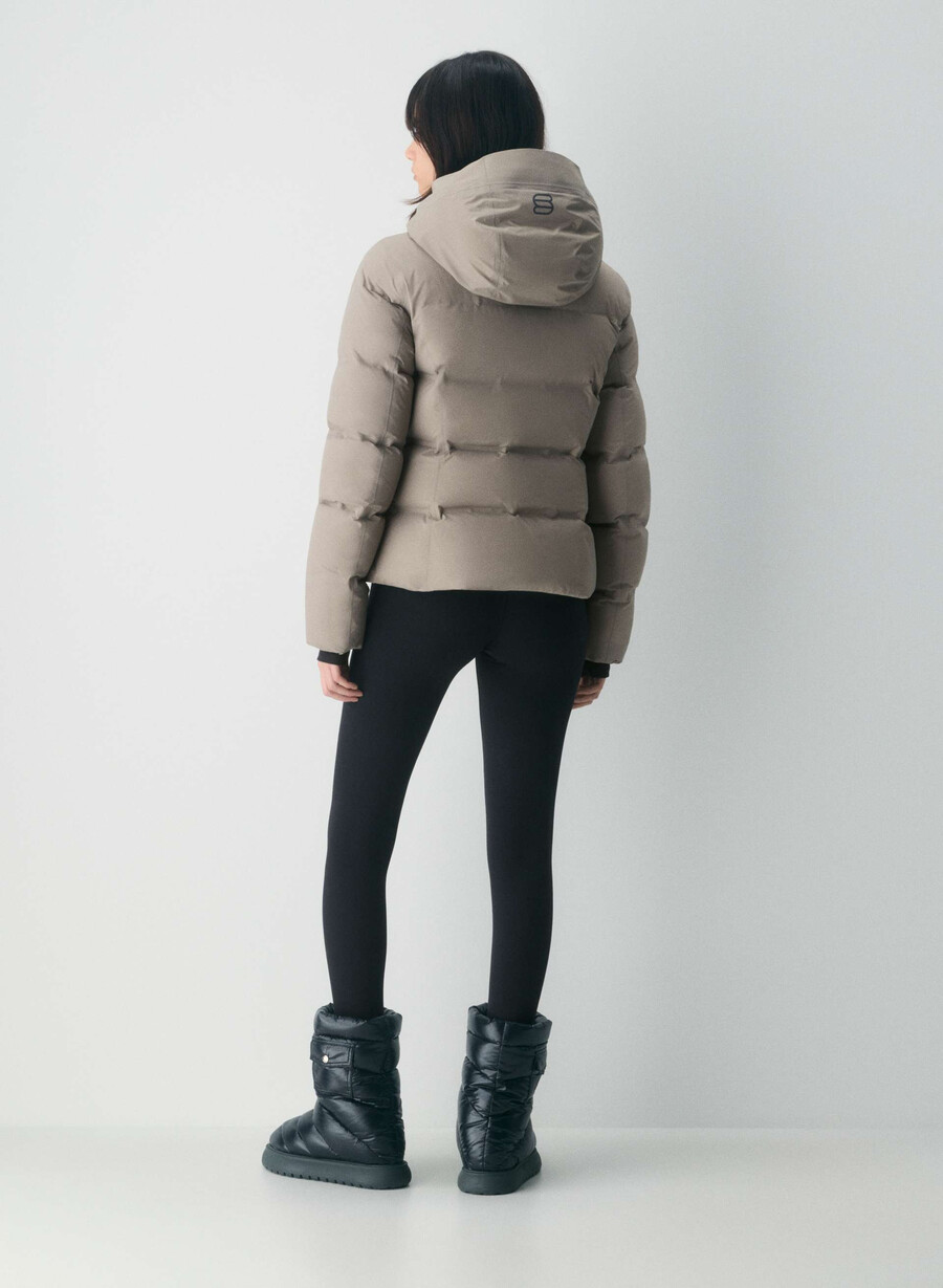 supersnug puff₂o – rainstop moderne taupe
