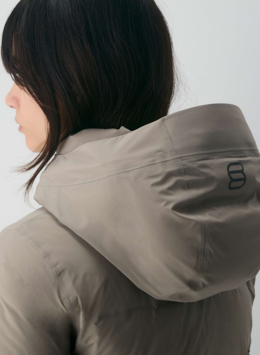 supersnug puff₂o – rainstop moderne taupe