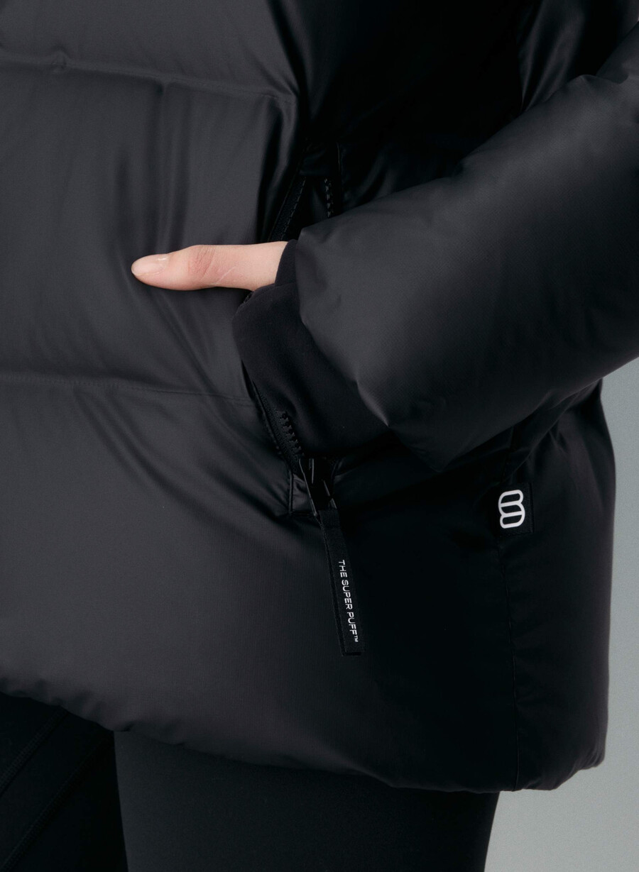 superpudderpuffen – powderdri svart